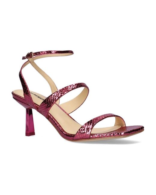 Lola Cruz Pink High Heel Sandals