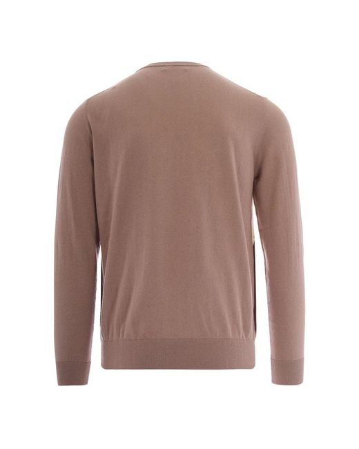 Ballantyne Brown Round-Neck Knitwear for men