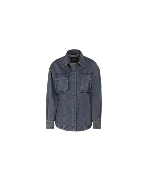 Denim Shirts Moorer de color Blue