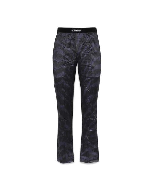 Tom Ford Blue Wide Trousers for men