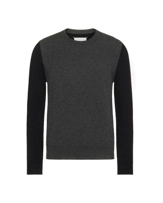 Round-Neck Knitwear Maison Margiela pour homme en coloris Black