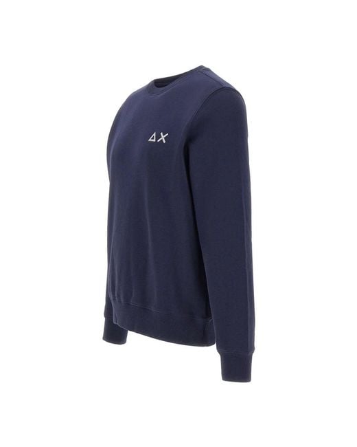 Sun 68 Blue Sweatshirts for men