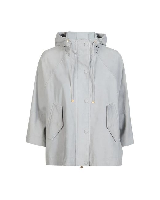 Light Jackets Eleventy de color Gray