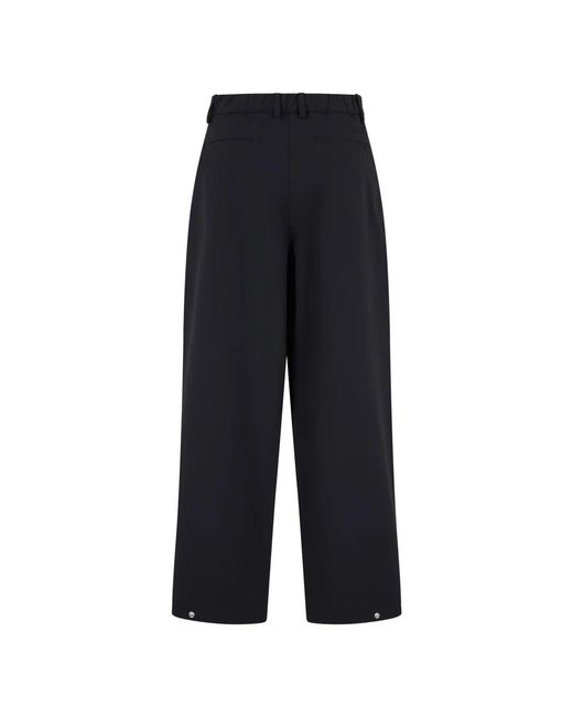 Laminar Blue Wide Trousers