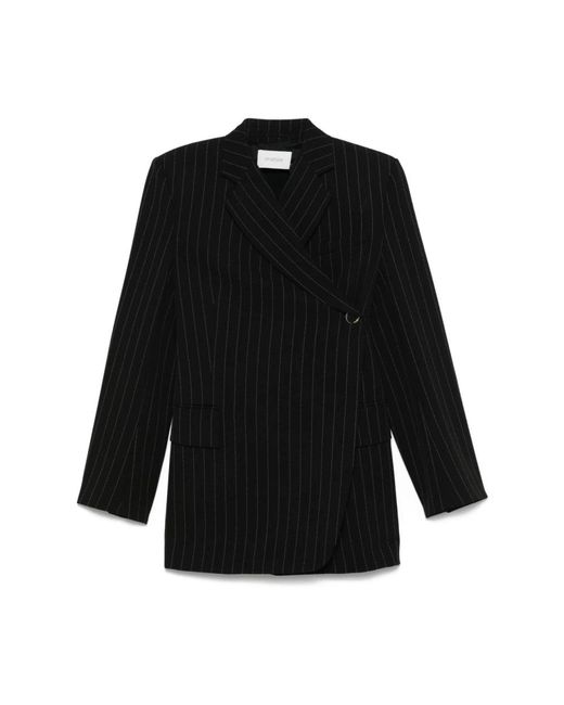 Sportmax Blazer Drops in het Black