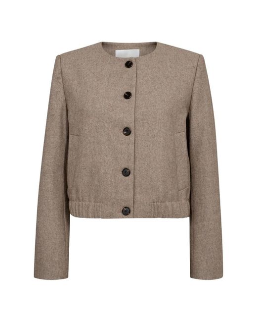 co'couture Meeracc Bomberjacks in het Brown