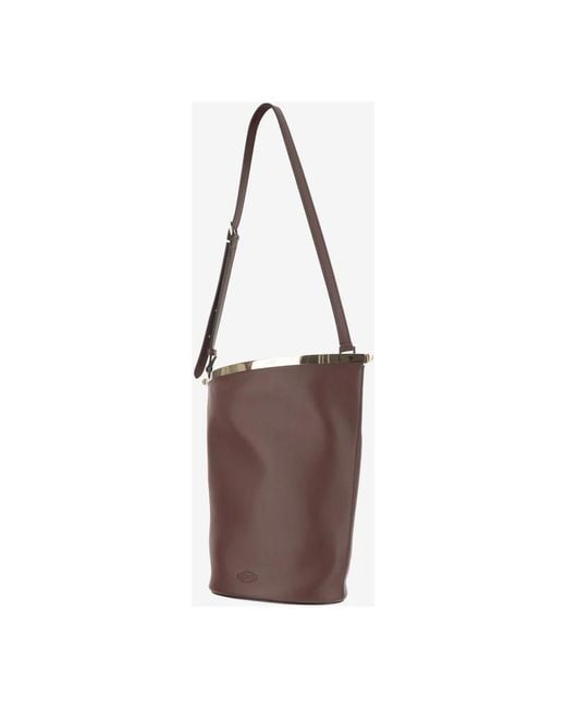 Tod's Brown Bucket Bags