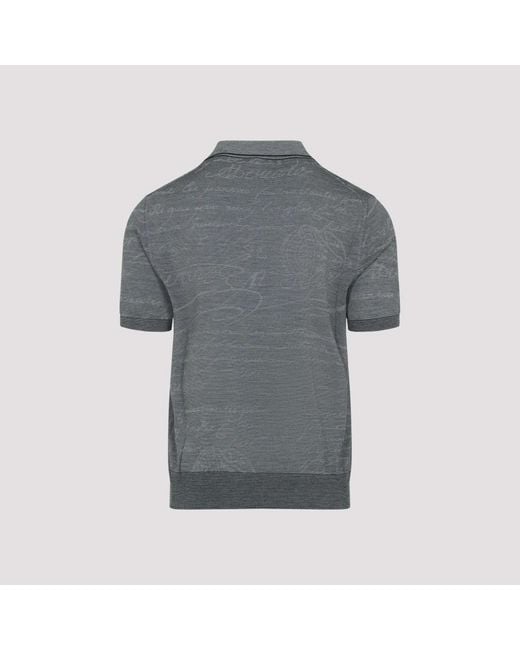 Berluti Gray Polo Shirts for men