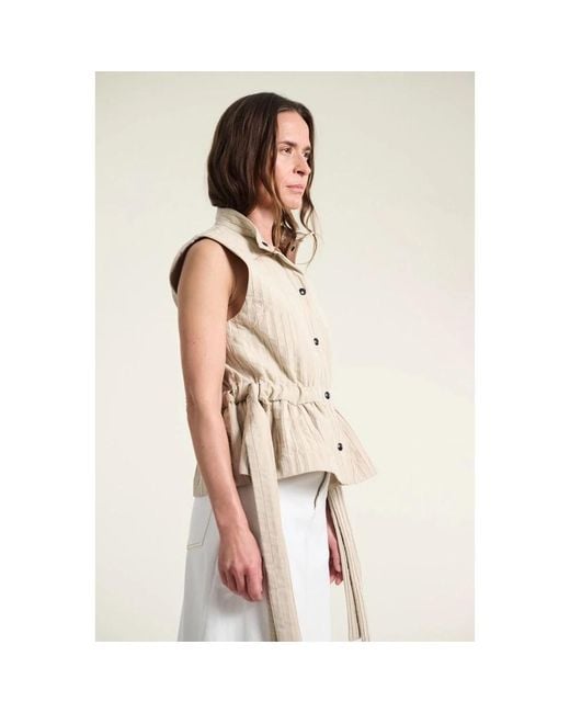 Bitte Kai Rand Natural Sleeveless Tops