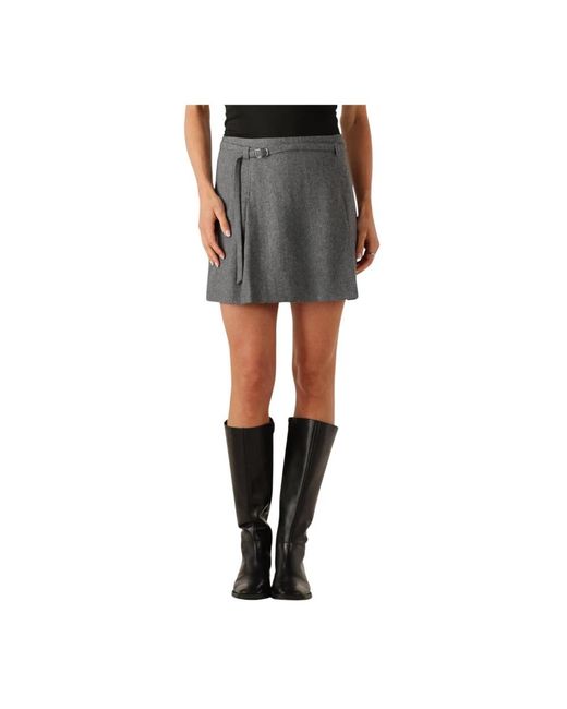 EDITED Rokken ,Grijs ,Wol Lexa Wool Skirt in het Gray
