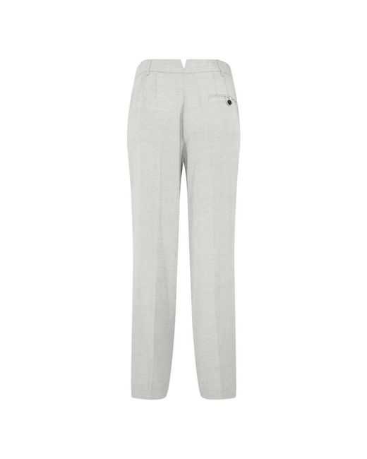 Jacquemus Gray Wide Trousers