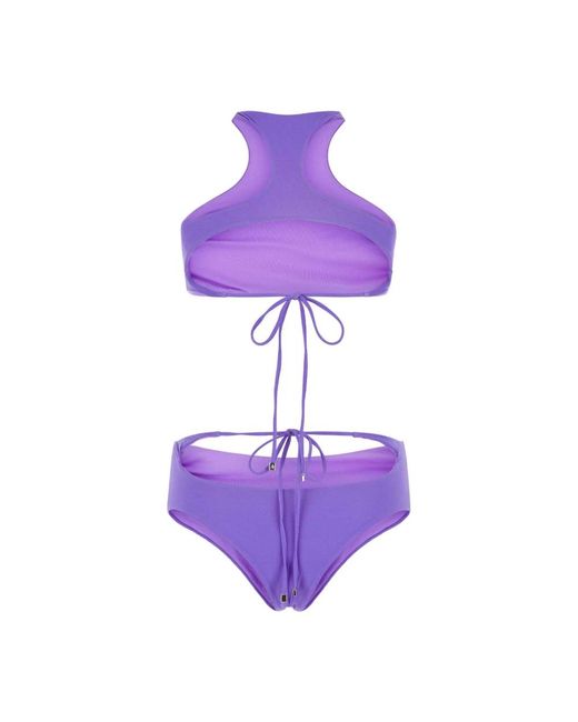 Swimwear > bikinis The Attico en coloris Purple