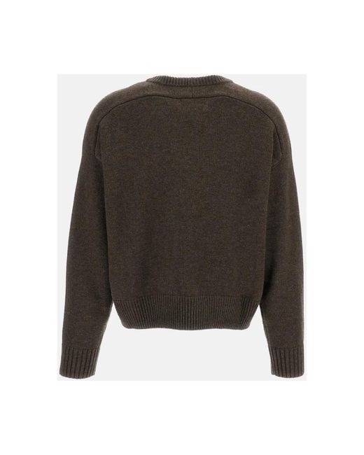 Loulou de Saison Gray Round-Neck Knitwear