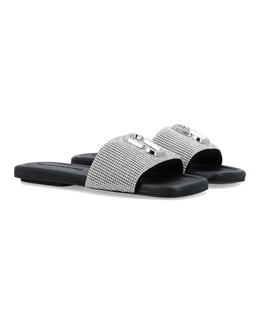 Marc Jacobs Black Sliders