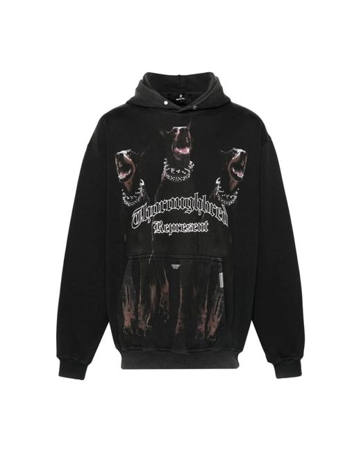 Sweatshirts & hoodies > hoodies Represent pour homme en coloris Black