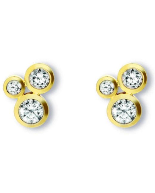 ONE ELEMENT Blue Zirkonia Ohrstecker