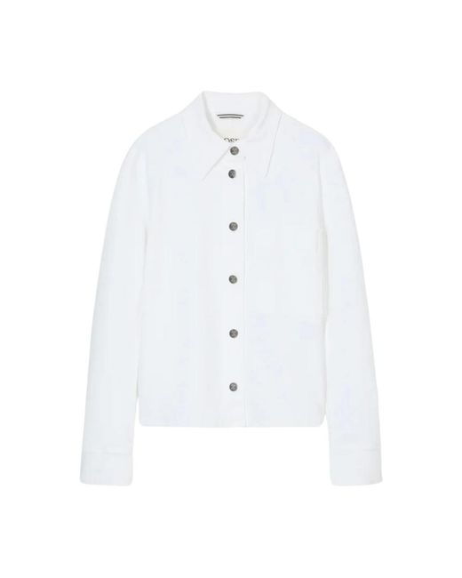 Denim Jackets di Closed in White