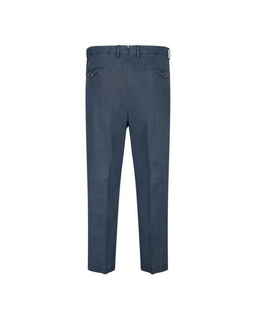 Dell'Oglio Blue Suit Trousers for men