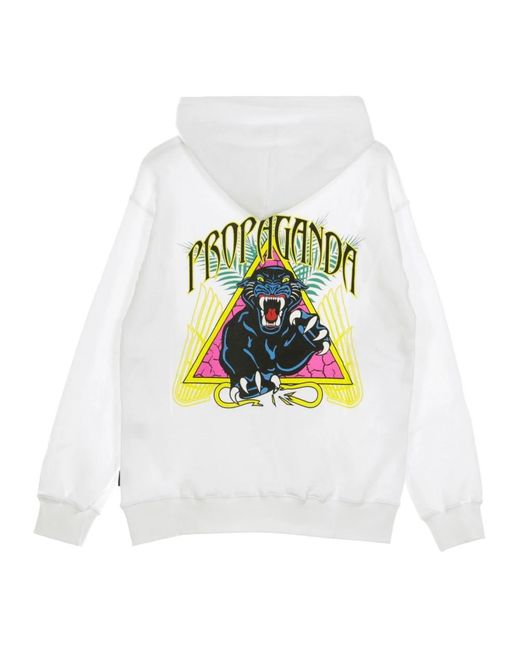 Propaganda White Hoodies for men
