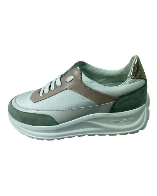 Candice Cooper Green Sneakers