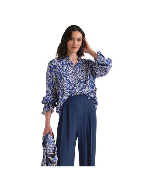 Maliparmi Blue Blouses