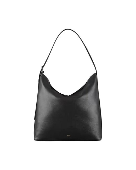 A.P.C. Black Shoulder Bags