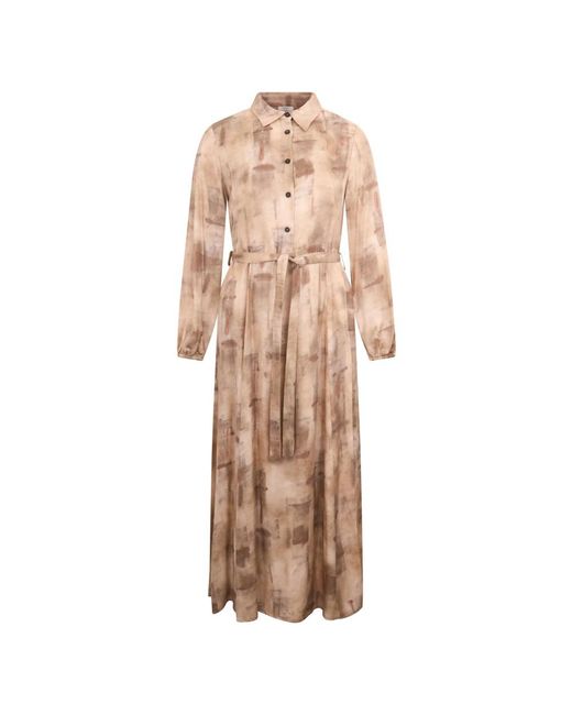Peserico Natural Shirt Dresses