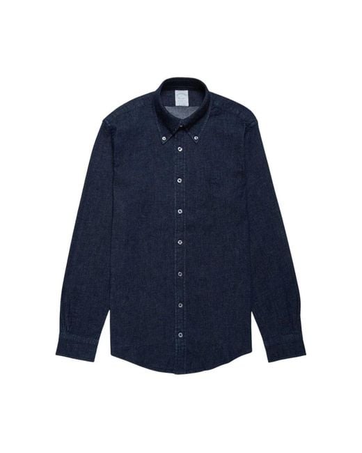 Brooks Brothers Blue Denim Shirts for men