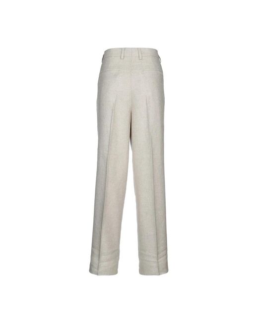 Totême  Gray Tapered Trousers