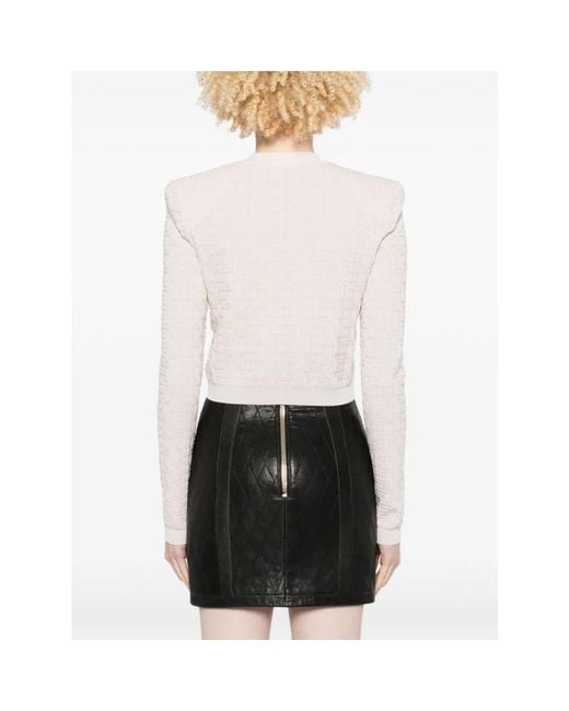 Balmain Natural Cardigans