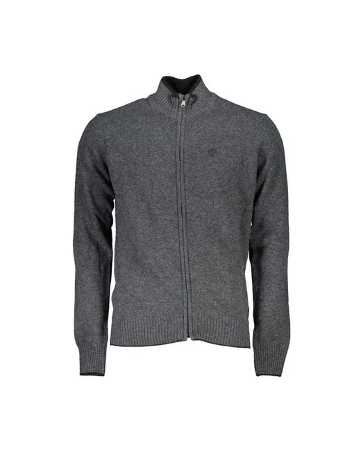 Cardigans North Sails de hombre de color Gray