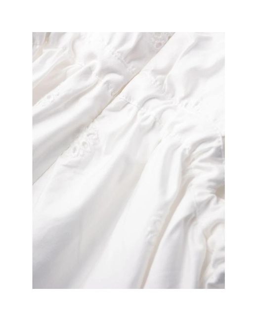 Self-Portrait White Short Dresses