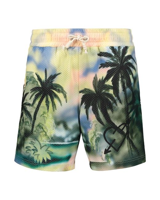 Palm Angels Green Beachwear for men