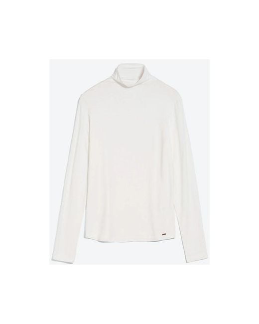 Cinque White Turtlenecks