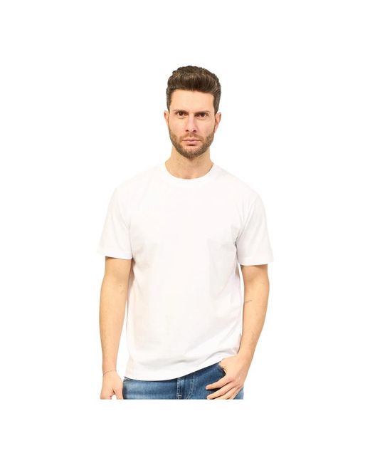 RICHMOND White T-Shirts for men