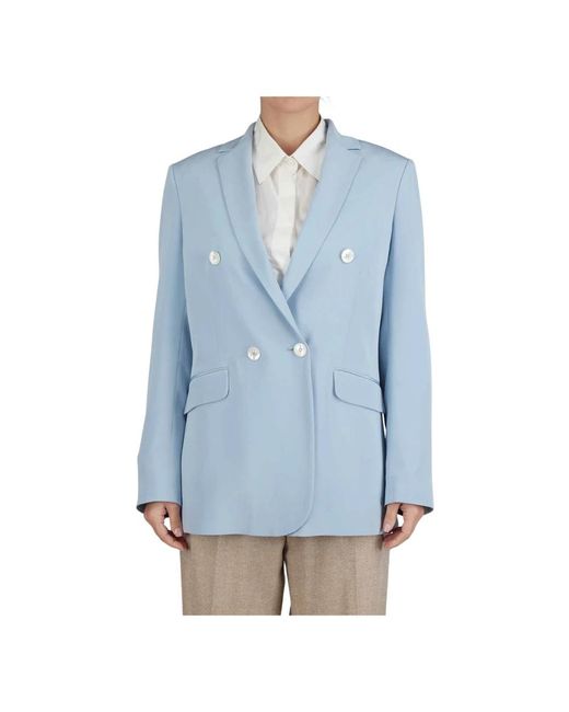 Blazers Kiton en coloris Blue