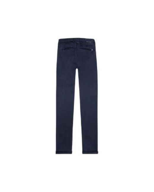 Tramarossa Blue Straight Fit Jeans for men