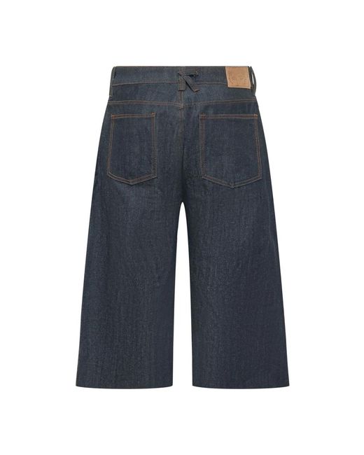 Kidsuper Blue Denim Shorts for men