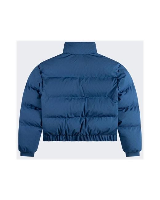 Daily Paper Renako Monogram Puffer Jacket in Blue für Herren