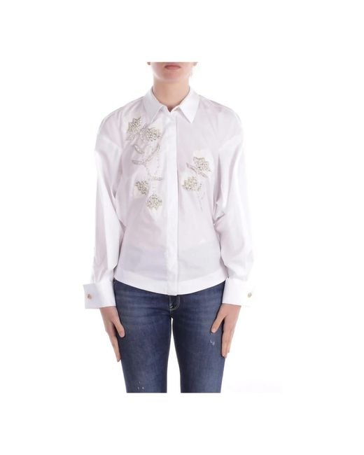 Elisabetta Franchi White Shirts