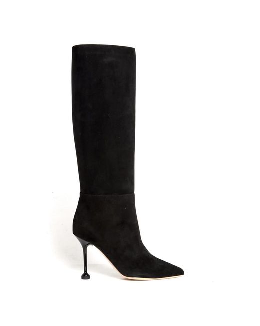 Ninalilou Black Heeled Boots