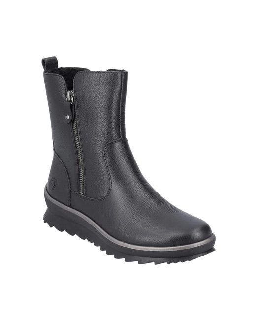 Remonte Black Ankle Boots