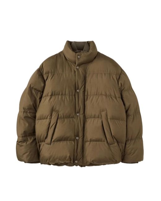 Loro Piana Jassen ,Bruin ,Kasjmier Lucio Puffer Jacket in het Green voor heren