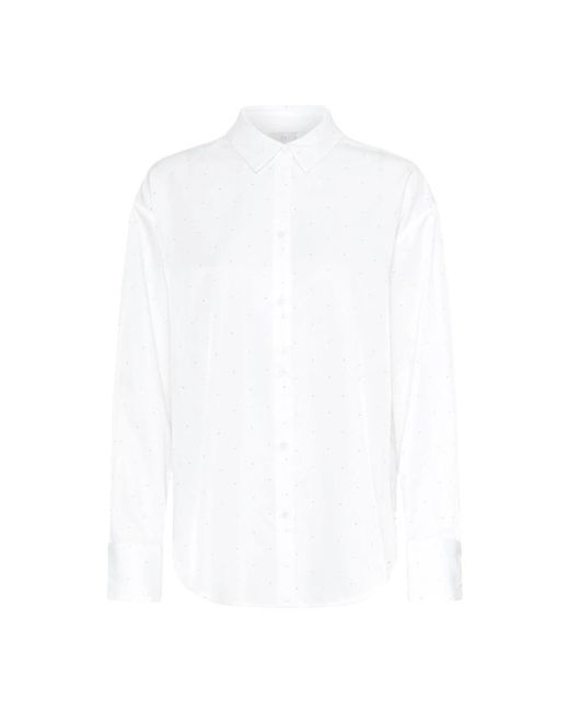 Kaffe Overhemden ,Wit ,Shirts in het White
