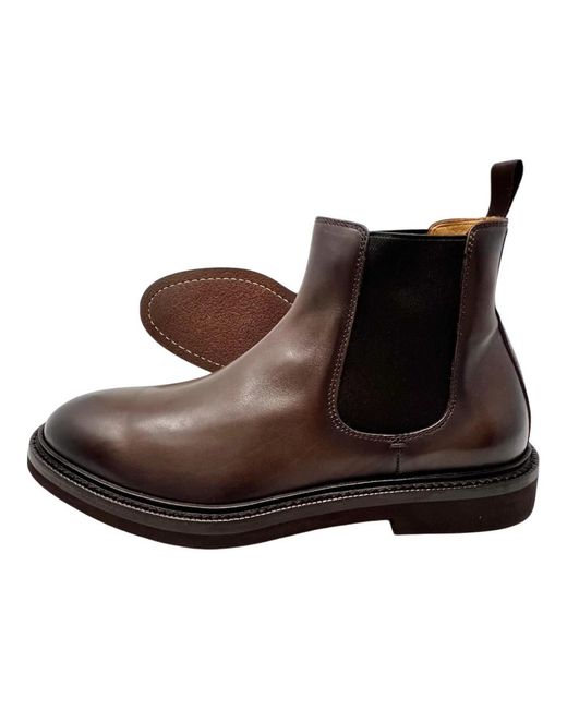 Officine Creative Black Chelsea Boots for men
