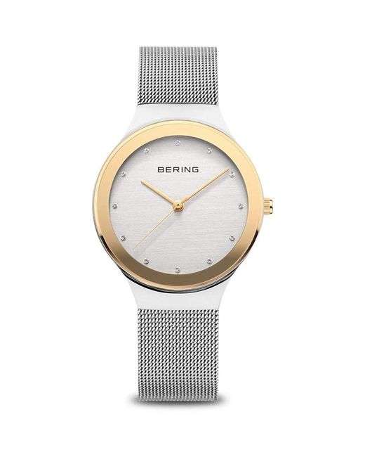 Bering Classic Collection Watch in het Metallic