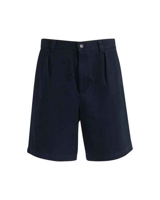 A.P.C. Blue Casual Shorts for men