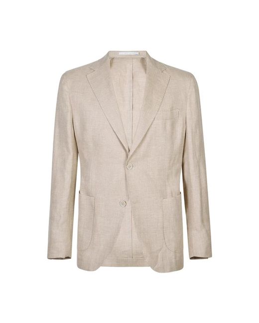 Eleventy Natural Blazers for men