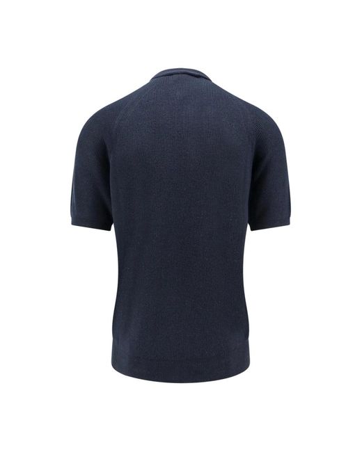 Laneus Blue Polo Shirts for men