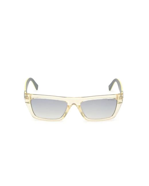 Guess Sonnenbrille gu00120 39c in Metallic für Herren
